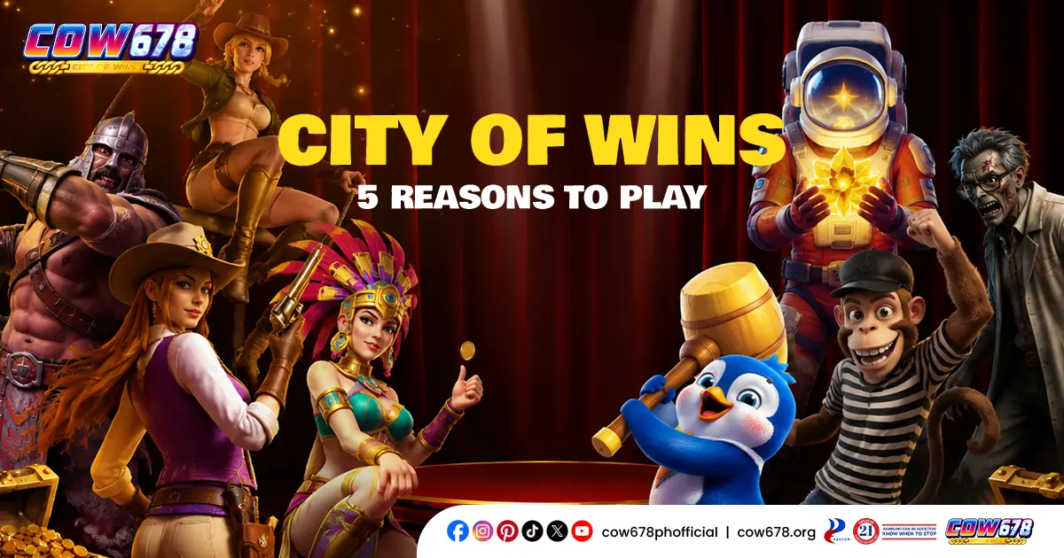5 Reasons City of Wins Is the Best Online Casino in PH