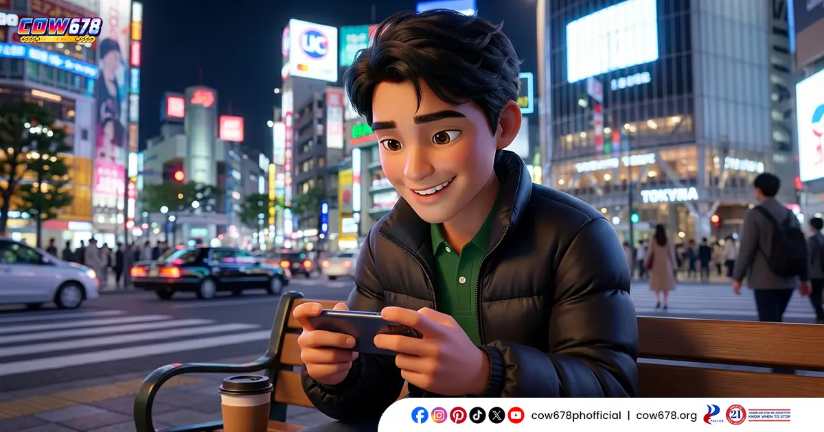 Filipino OFW Enjoying COW678 PH Online Casino Gaming From Abroad